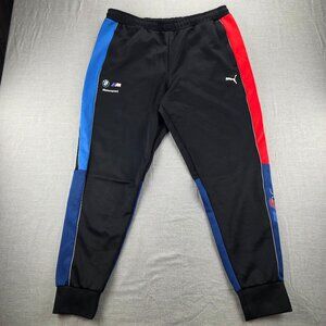 PUMA Bmw Motorsport Mt7 Sweatpants Mens Blue Casual Athletic Bottoms XL  535860